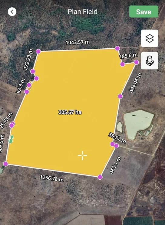 Block mapped, ready to fly
